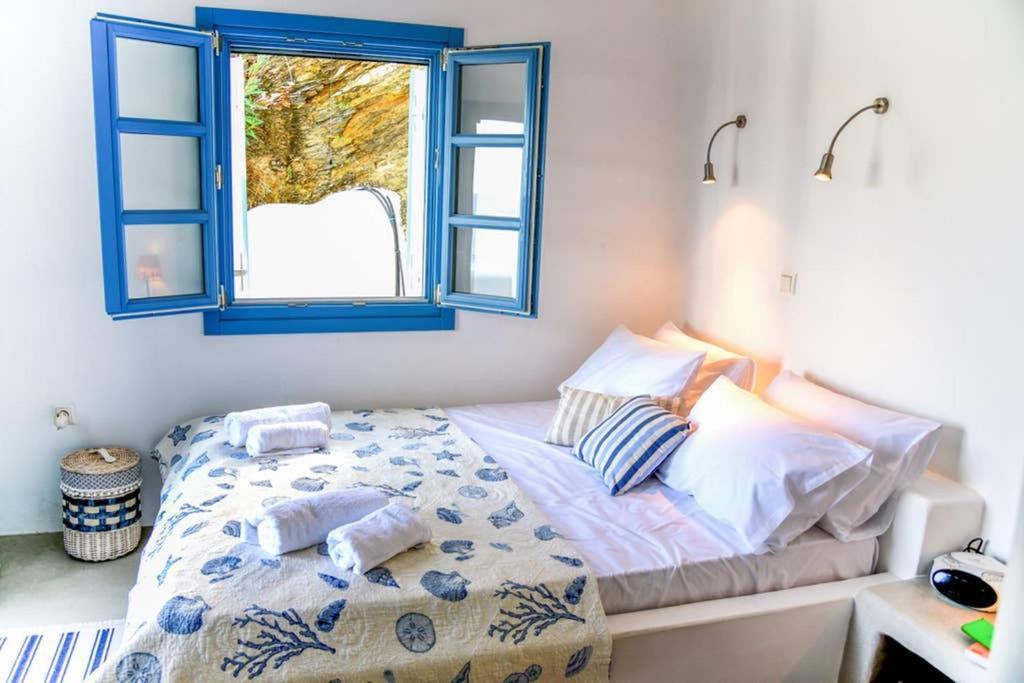 Villa Niloya Kythnos Лутра Экстерьер фото